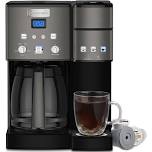 Cuisinart Coffee Makers Coffee Center?12 Cup Coffeemaker and Single - Serve Brewer, BIack