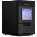 Nugget Countertop Ice Maker with Self-Cleaning Function, Refillable Water Tank, Perfect for Kitchens, Offices, Home Coffee Bars, and More